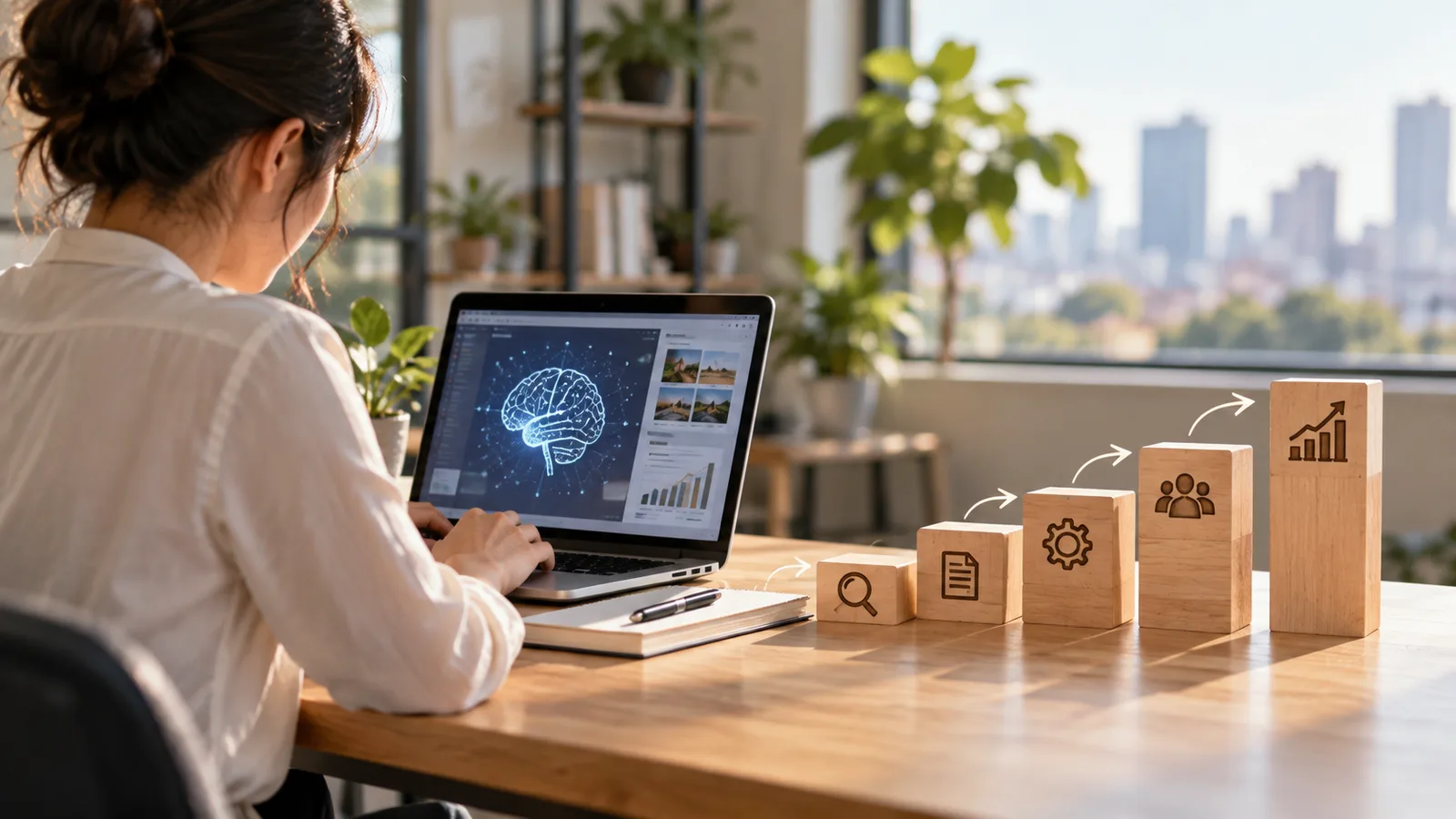 Quy trình ứng dụng công cụ AI cho doanh nghiệp nhỏ – SEO AI là gì